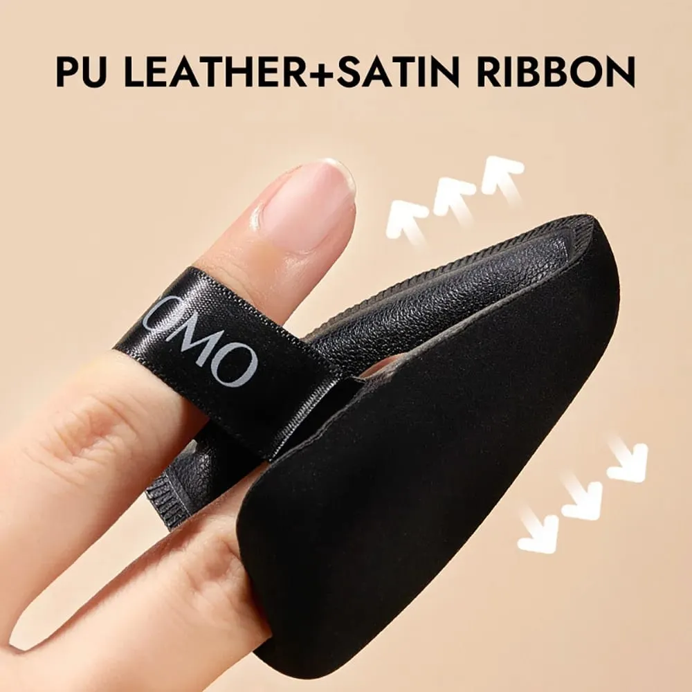 Soft Triangular Black Powder Puff Wet And Dry Dual-use Concealer Makeup Cushion — image 3
