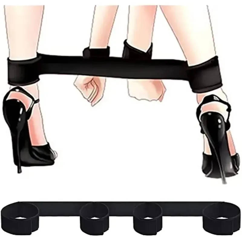 Vuxna par Erotiska BDSM Bondage begränsningar Slav handleder & ankel manschetter Inga vibrator Sexleksaker för kvinnor Män Accessoarer Sex Shop — image 5