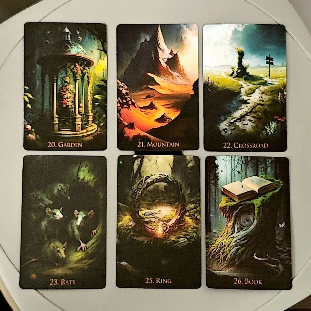 Weird World Lenormand Deck 36 Pcs Fantasy Lenormand Cards 9*6cm — image 4