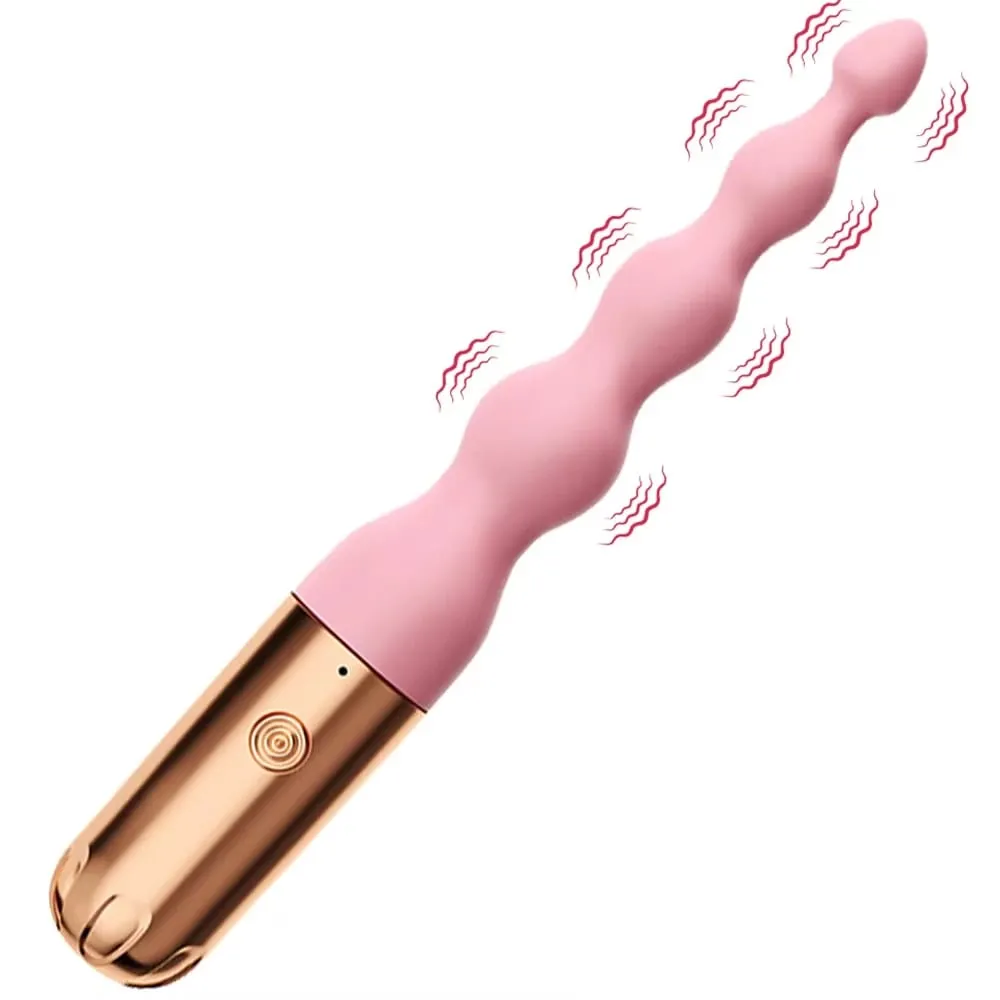 Anal Bead Vibrator Sex Toys For Women Vagina Clitoris Stimulator Vibrating Butt Plugs Male Prostate Massager Anus Sex Toy Couple — image 1