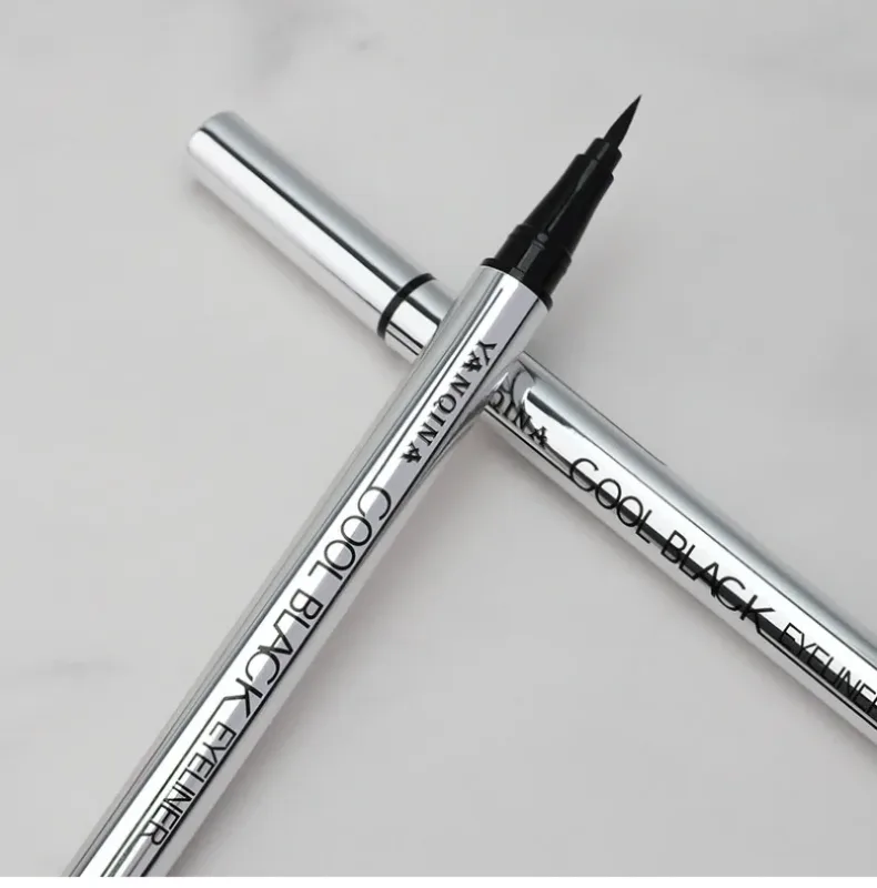 Quick-Drying Liquid Eyeliner Waterproof Smudge-Proof Long-Lasting Black Brown Ideal for Beginners Liquid Eye Liner Pen — image 5