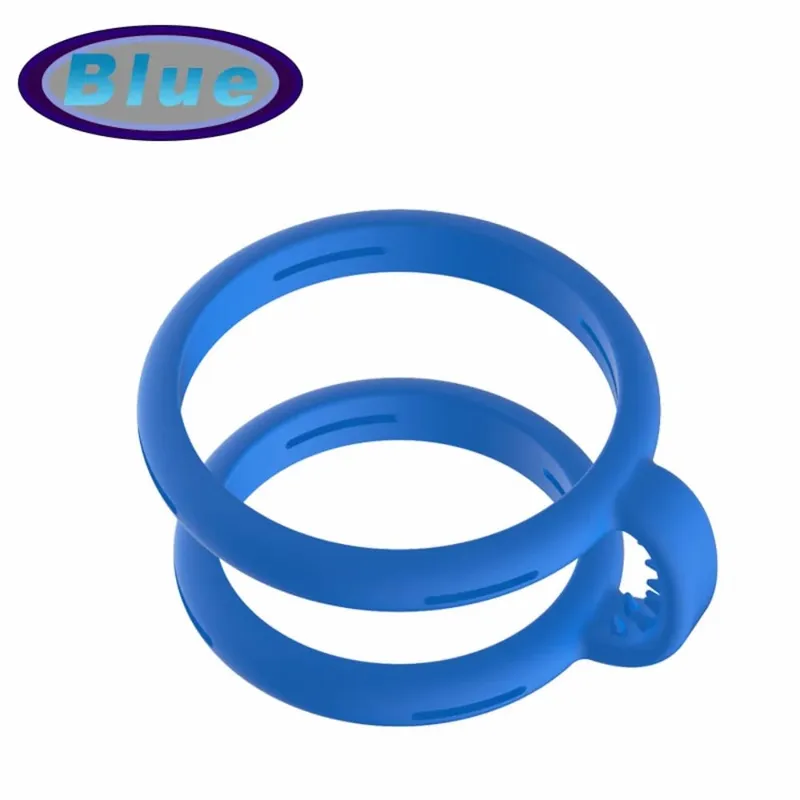 Silicone Semen Lock Ring Male Penis Rings Reusable Delay Ejaculation Erect Long-Lasting Scrotum Cock Ring Adults Sex Toy for Men — image 9