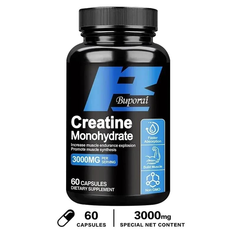 Creatine Monohydrate - Supports Muscle Energy and Cognitive Function Increases Lean Muscle Mass - Gluten Free — image 8
