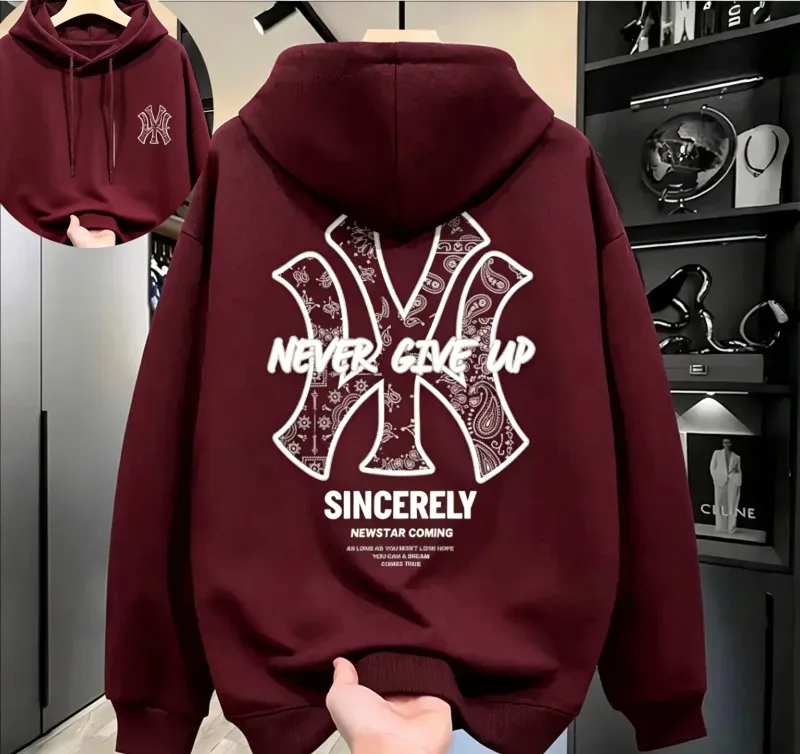 2026 Couple Collection - New Men's Hoodie for Autumn_Winter - American Retro Style — image 3