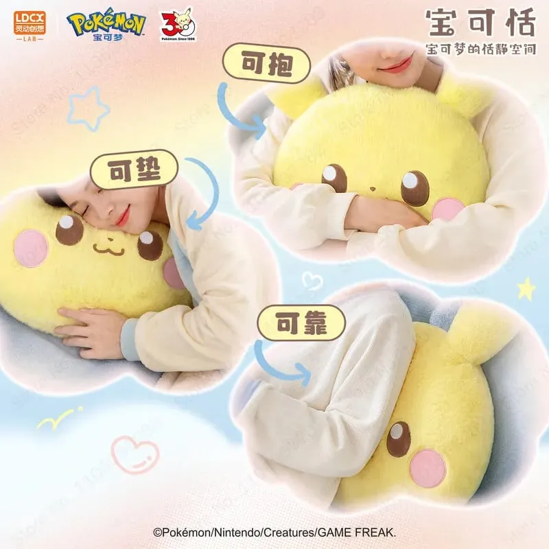 New Pokemon Pikachu Piplup 40cm Large Stuffed Plush Doll Cute Soft Cushion Pillow Home Decoration Collectible Toy Birthday Gift — image 5