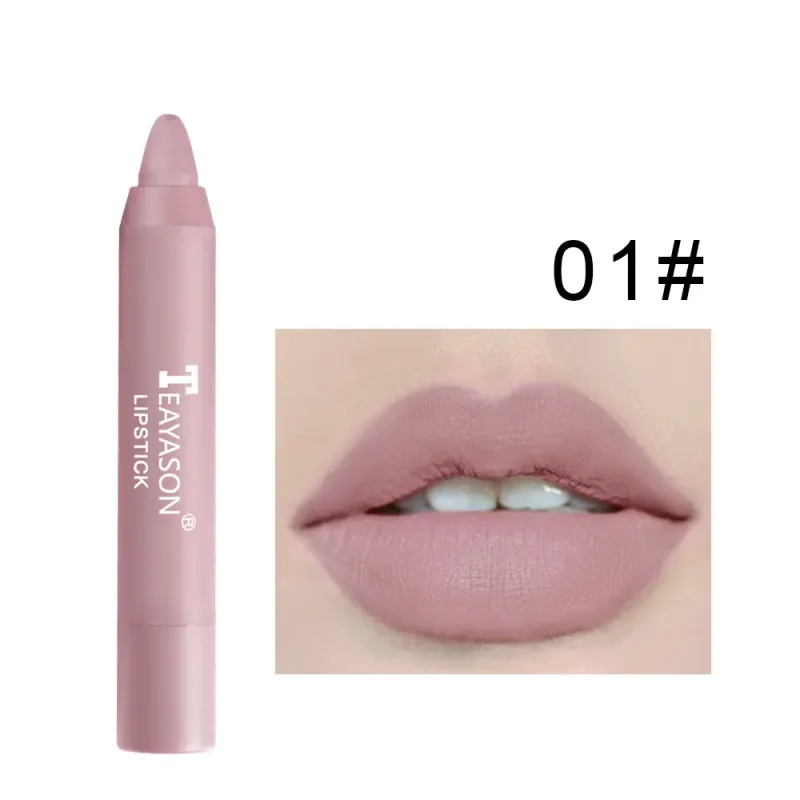 12 Colors Velvet Matte Lipsticks Pencil Waterproof Long Lasting Sexy Red Lip Stick on-Stick Cup Makeup Lip Tint Pen Cosmetic — image 11