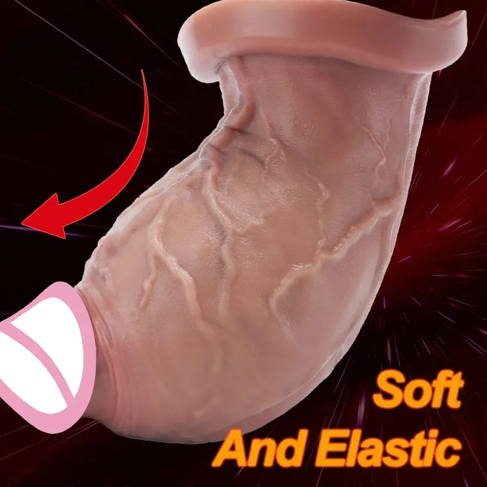 XXL Spuer Bigger Realistic Dildos Thick Silicone Anal Dildo Expander Thick Penis Adult Sex Toys Masturbation Butt Plug — image 2