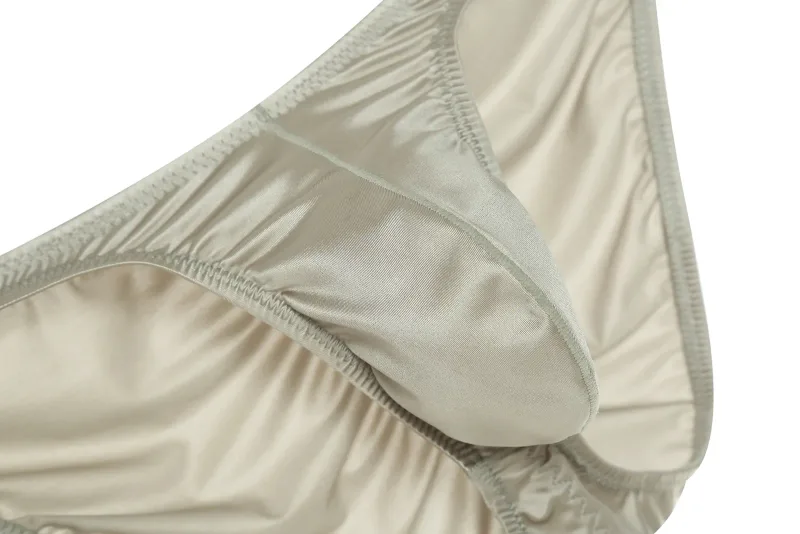 Mga Panlalaking Low Rise Gym Brief Makinis na Satin Sport Training Underwear Bodybuilding Ultra Manipis Mabilis na Dry Fitness Workout Nakakaangat ng Puwit — image 12
