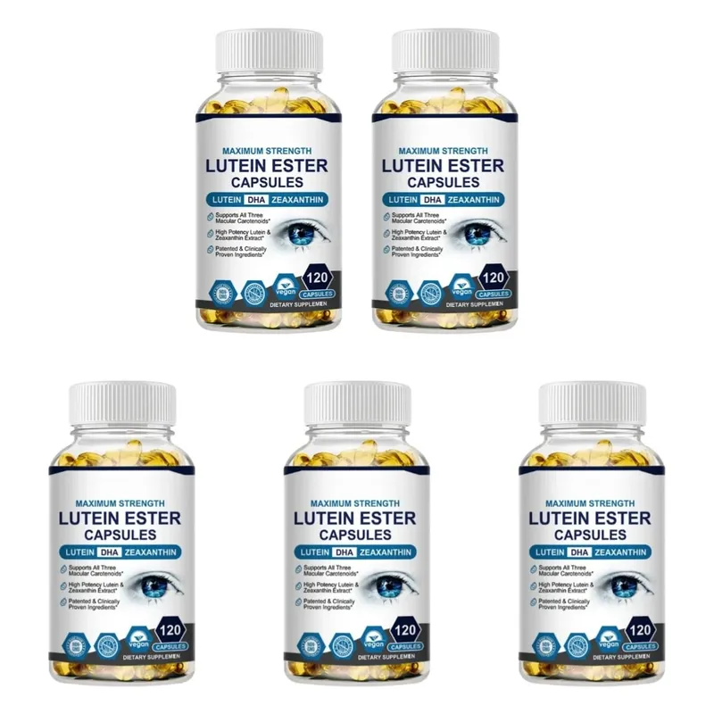 Lutein Ester Capsules Supports Eye Health and Vision Protection Non-GMO Vegan Natural Ingredients Antioxidant Support 120Softgel — image 10