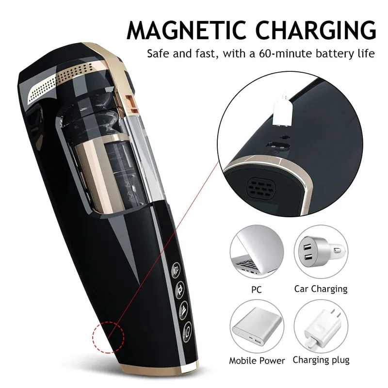 Automatic Thrusting Male Masturbator Penis Glans Stimulation Masturbation Cup Electric Pocket Pussy Stroker Toy Sex Toys for Men