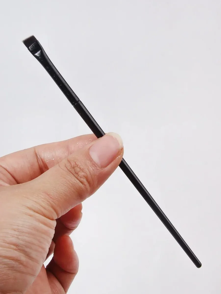 Flat Eyeliner Make up Brush Super Thin Angled Eyeliner Eyebrow Makeup Brushes Professional Exquisite Fine Eyebrow Makeup Tools — image 4