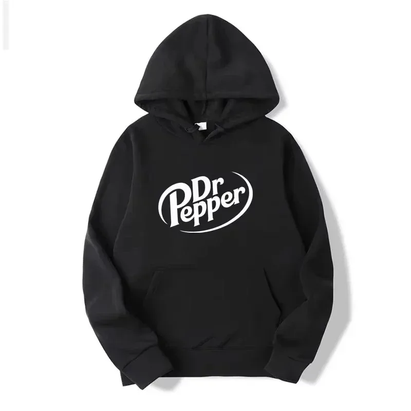 2026 outono quente dr pepper carta impresso hoodies rua moda masculina velo sweatshirts casual unisex pulôver topos moda tre — image 1