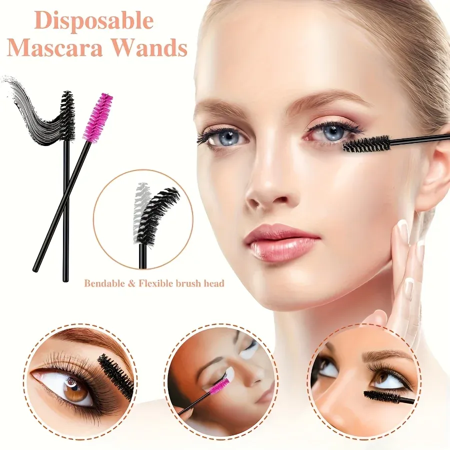 229PCS Makeup Brush Set - 100 Lash & 100 Lip Brushes with Storage Case All-in-One Kit for Beginners/Pros (Salon & Home Use) — image 4