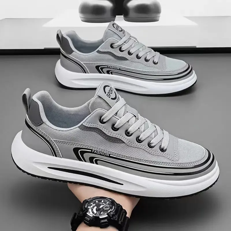 Mens Casual Sport Shoes Loafers Summer Breathable Mesh Tennis Sneakers Outdoor Non‑Slip Lightweight Running Shoes Zapatos Hombre — image 2