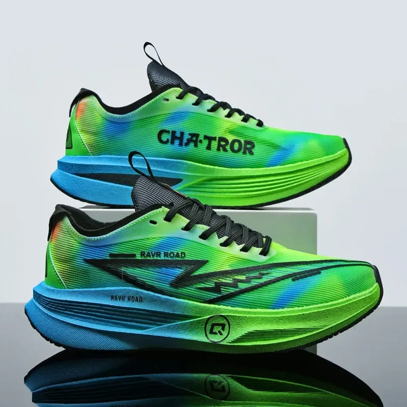 Running Shoes Men Marathon Sports Shoes CarbonBoard Shock-Absorbing HardWearing Comfortable Women Athletic Speciality Sneakers — image 4