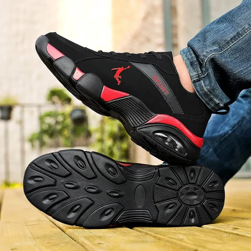 Fashion Men Professional Running Shoes Lightweight and Breathable Sneakers Lace Up Outdoor Sports Tennis Shoes New Casual Shoes — image 4