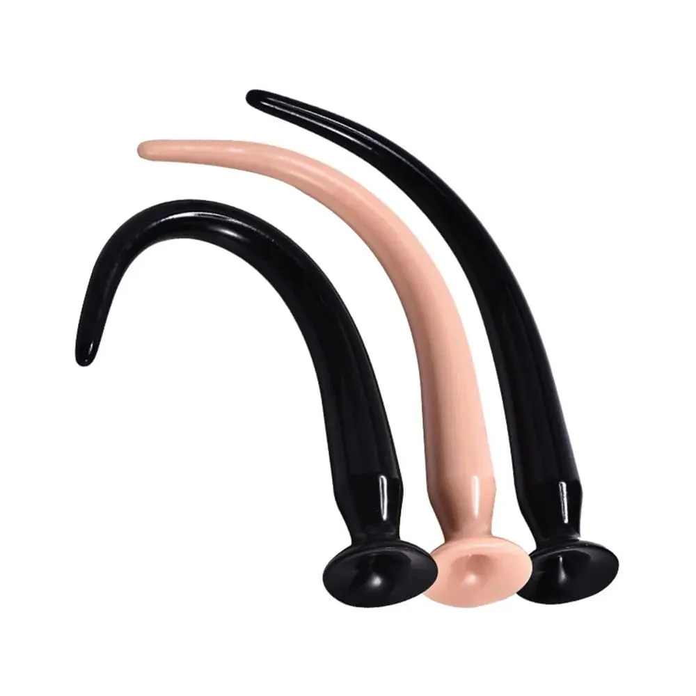 34-50CM Liquid Silicone Scale Anal Strip Butt Plug Dildo Stimulate Anus Vagina Soft Anal Dilator Couple Sex Toys For Women Men — image 3