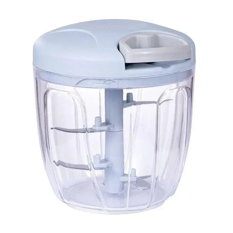 Crusher Vegetable Onion Cutter Kitchen Cooking Accessories 500/900ML Manual Meat Mincer Garlic Chopper Rotate GarlicPress — image 11