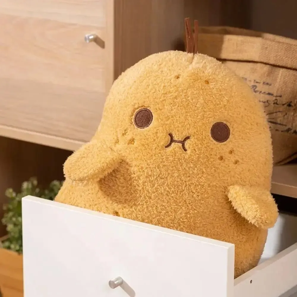 PP Bomuld Lille kartoffel Plys Dukke Fluffy Blød Sjov Mad Plys Dukke Tegnefilm Plys fyldt Plant Spud Pudepude