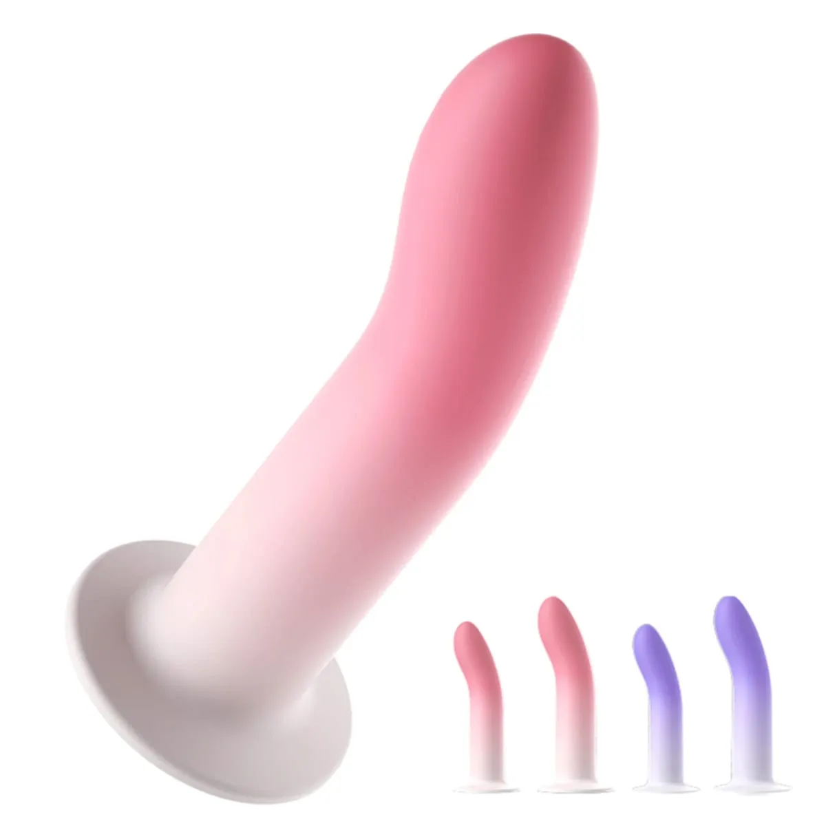 Flexible Liquid Silicone Dildo For Begginner G Spot Personal Massage Tool Suction Cup Anal plug Prosate Massager Female Sex Toy — image 1