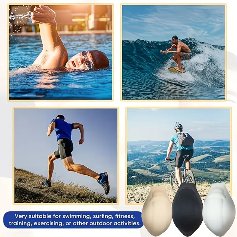 1/3pc Men'S Enhancement Underwear Pad Light-Proof Sponge Material 3D Convex Point Design Suitable Swim Trunks Other Occasions — image 9