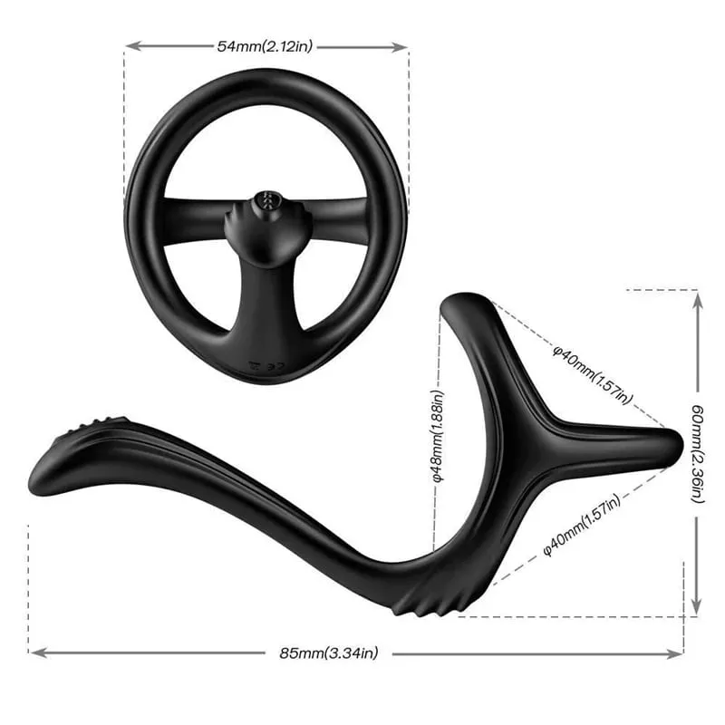 Penis Ring for men Delay Ejaculation Reusable Silicone Semen Cock Ring Penis Enlargement Sexy Slave Stretchy Sex Toys For Men — image 6