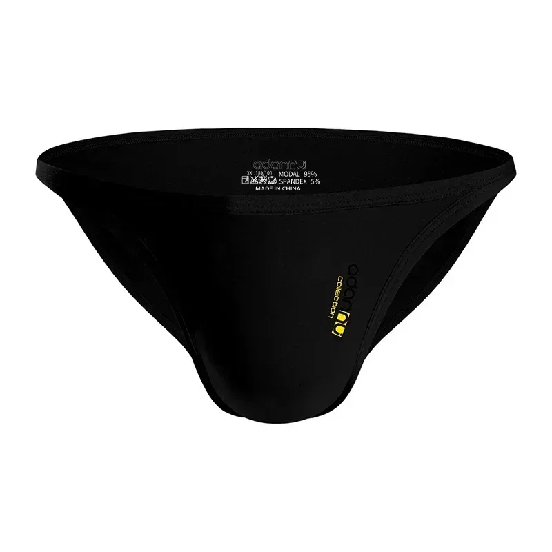 Men Modal Low‑Rise Briefs Sexy Solid Color Simple Triangle Underwear Sports Breathable Comfortable Male Panties — image 40