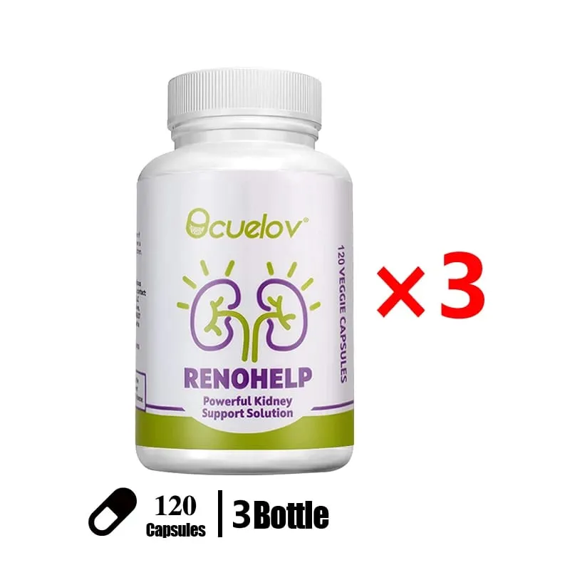 Puissant supplément naturel de soutien rénal pour une fonction rénale saine, soutient la santé des voies urinaires, végétalien et sans gluten — image 9