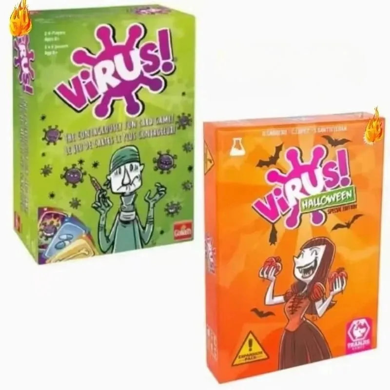 Interesting Virus Card Game & Virus Evolusion 2 The Contagiously Fun Party Board Game for Wedding Birthday Party Board Game — image 9