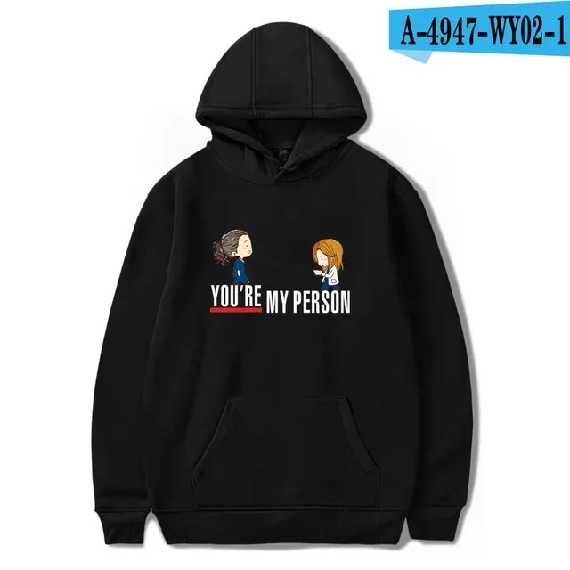 Harajuku Gray's Anatomy Tumblr Greys Anatomy printed Hoodies Sweatshirts Men/Women Comfortable Sweatshirt Adult/Child Pullovers — image 40