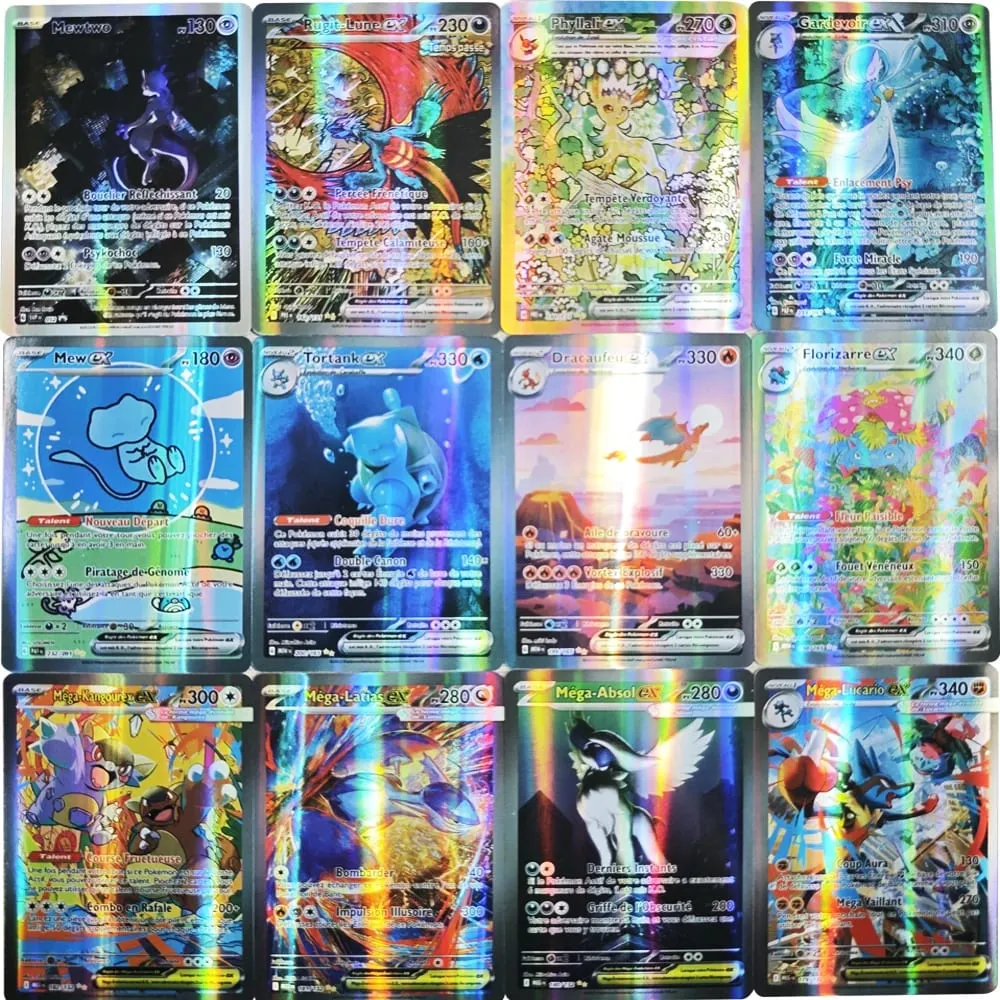 French Version Pokemon Cards VMAX V EX GX MEGA VSTAR Carte Collection Battle Trainer Children's Christmas Toys Gift — image 6