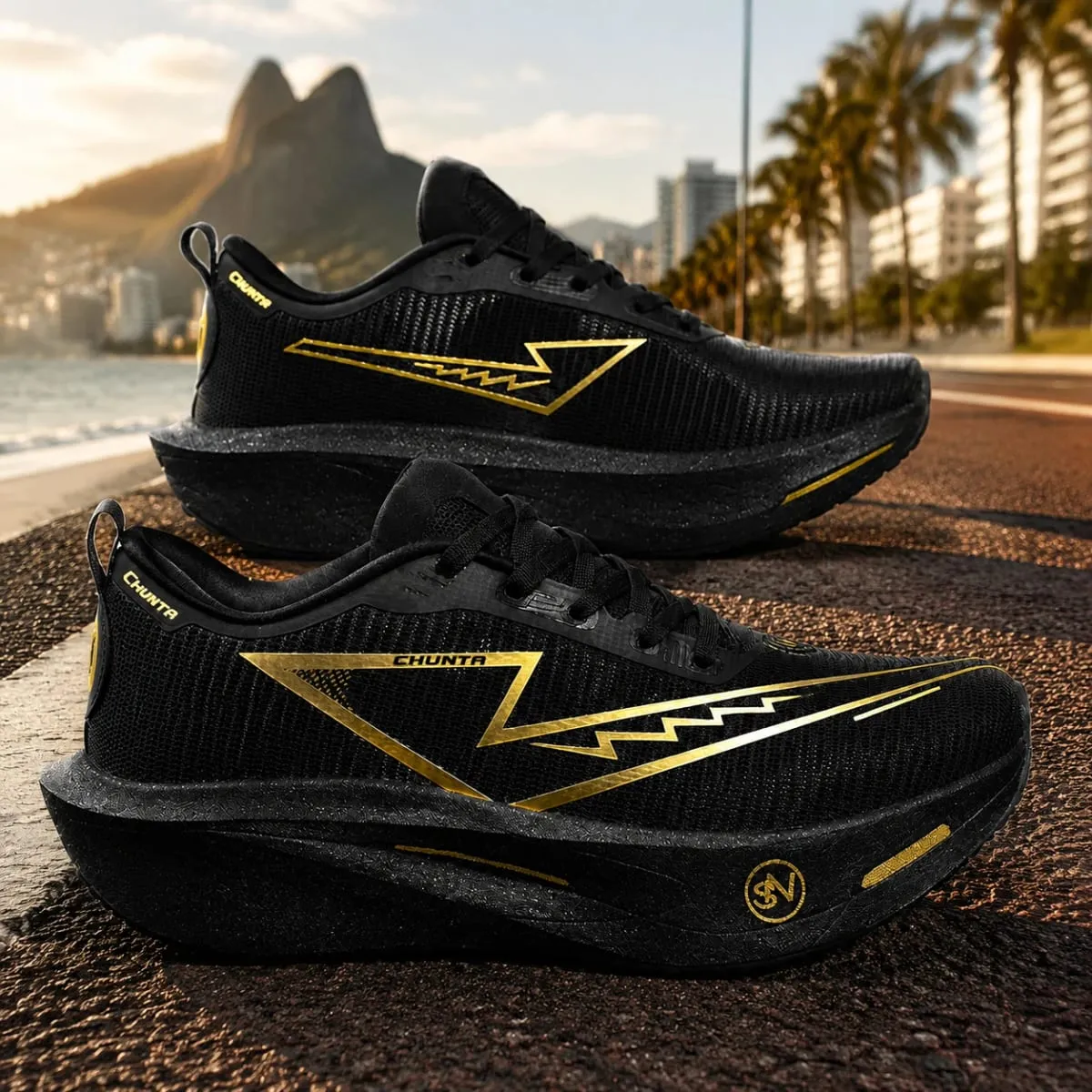 Men Running Shoes Marathon Carbon Board Speciality Sports Breathable Lightweight Women's Comfortable Athletic Chunta Sneakers