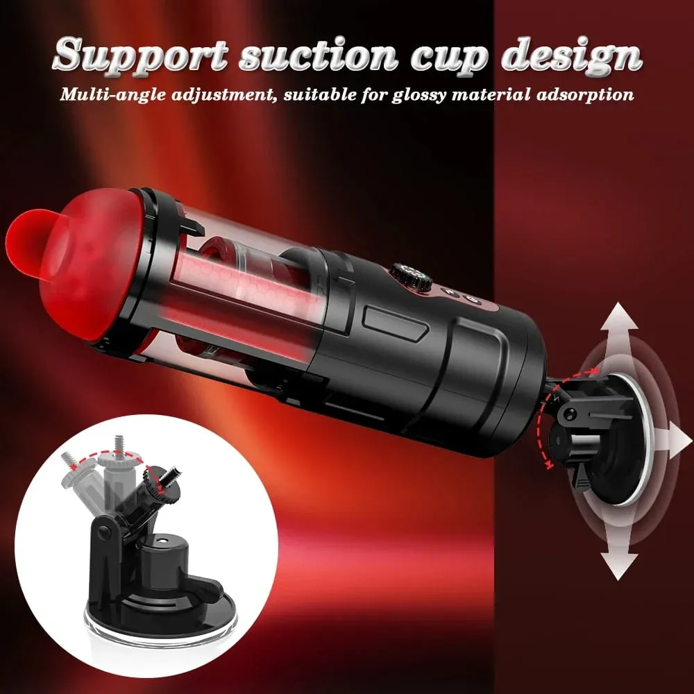 Masturbador masculino automático, rotação telescópica, máquina de sucção, pistão, boquete, produtos adultos, masturbação, brinquedo sexual para homens — image 4