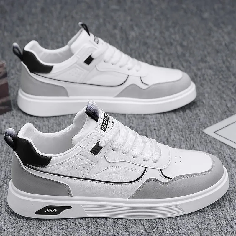 Large Four Seasons Breathable Lightweight Trendy Men's Casual Sports Shoes Skateboarding Shoes — image 3