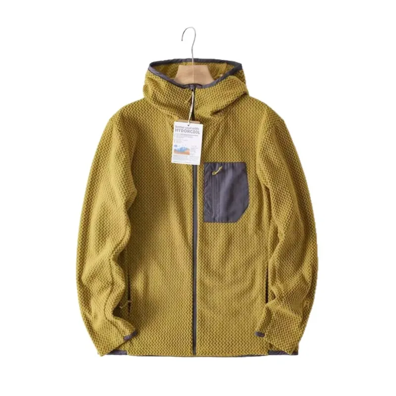 Casacos masculinos com zíper de alta qualidade para outono/inverno, elegantes e versáteis, casacos quentes com capuz, casuais, esportivos, fitness — image 10