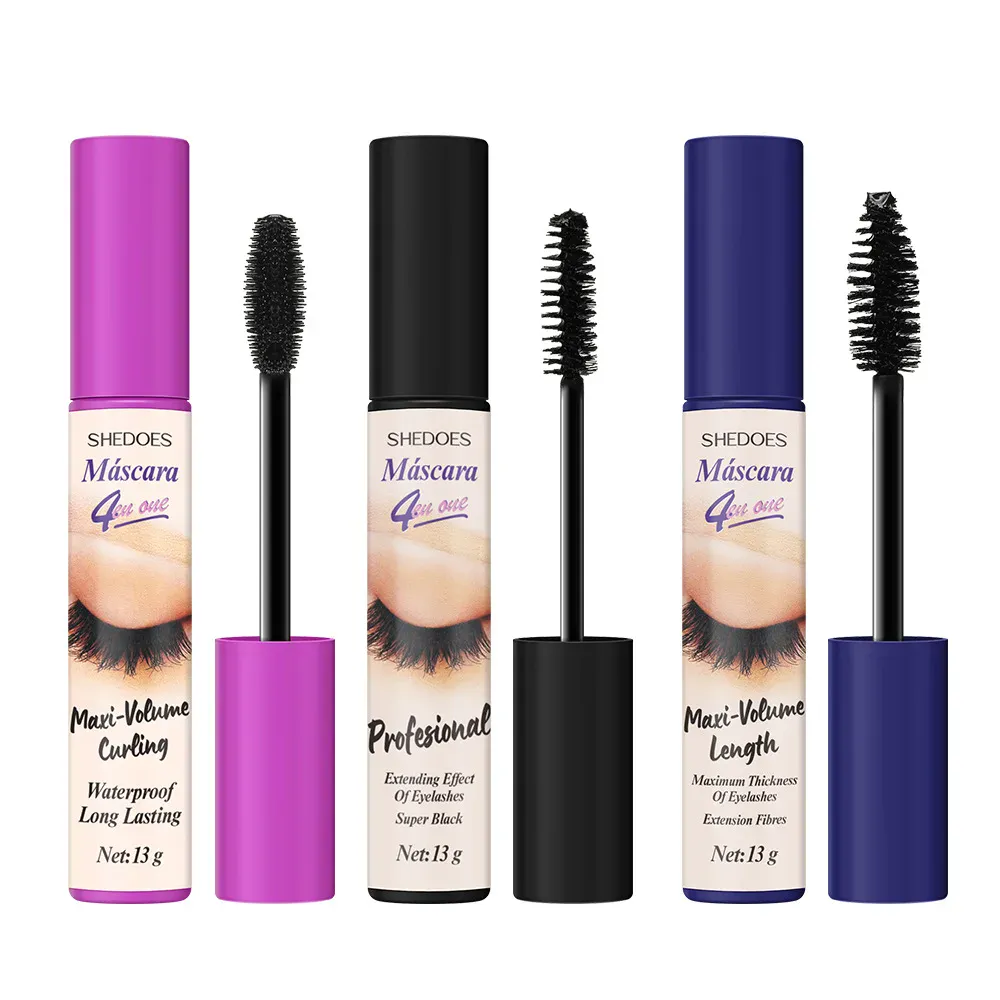 5D Waterproof Mascara Eyelashes Lengthening Long Lasting Silky Lash Black Eyelashes Extension Make Up Beauty Eye Korean Cosmetic — image 6