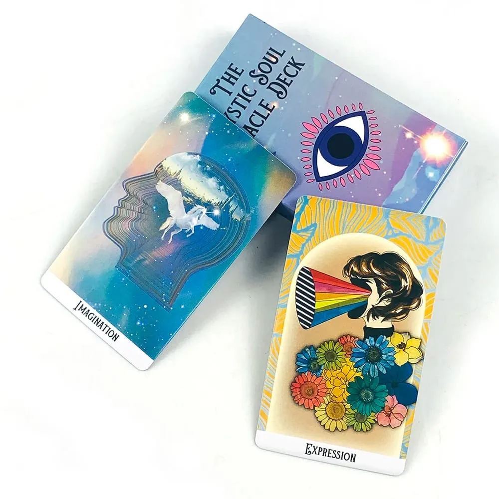Mystic Soul Oracle Deck A 60 Cards In This Deck For Self-reflection and Guidance Perfect For Spiritual Guidance & Collectors — image 3
