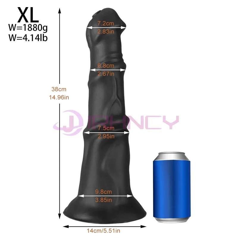 Enorma långa anala dildos Sexleksak 18+ Kvinnor Silikon Analplugg Häststil Penis Stor S-XXL Butt Plug Prostatamassage Analvidgning — image 8