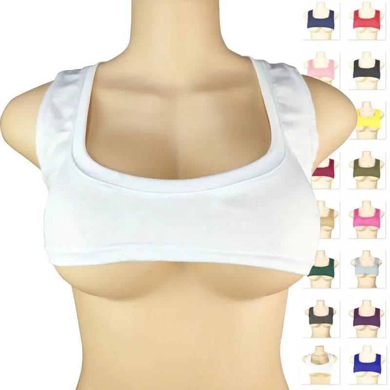 Y2k European and American Low Round Neck Ultra Short Sleeveless Vest T-shirt Sexy Chest Hugging and Navel Exposed Vest — image 2