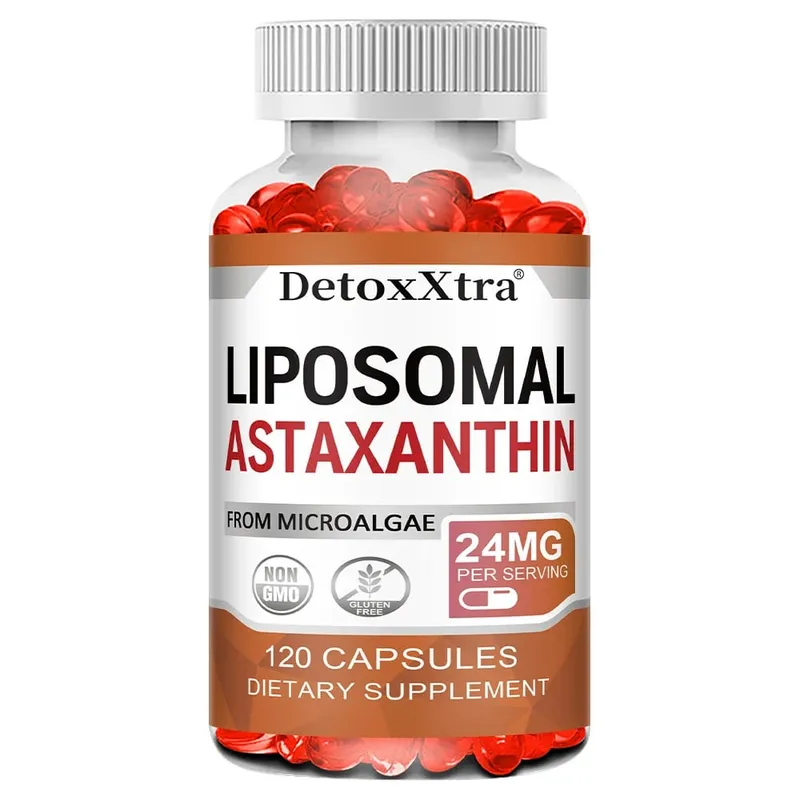 Liposomal Astaxanthin 24mg High Absorption Premium Antioxidant Supports Metabolism Eye Skin Joint & Immune Health Non-GMO — image 9