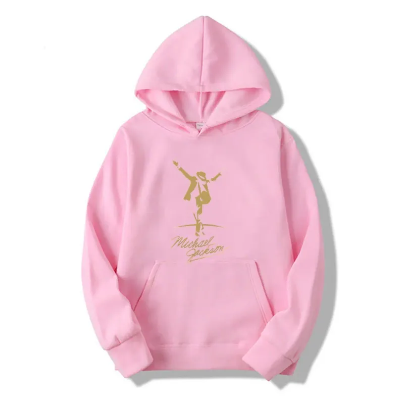 2026 Michael Jackson Gold Men Hoodies
