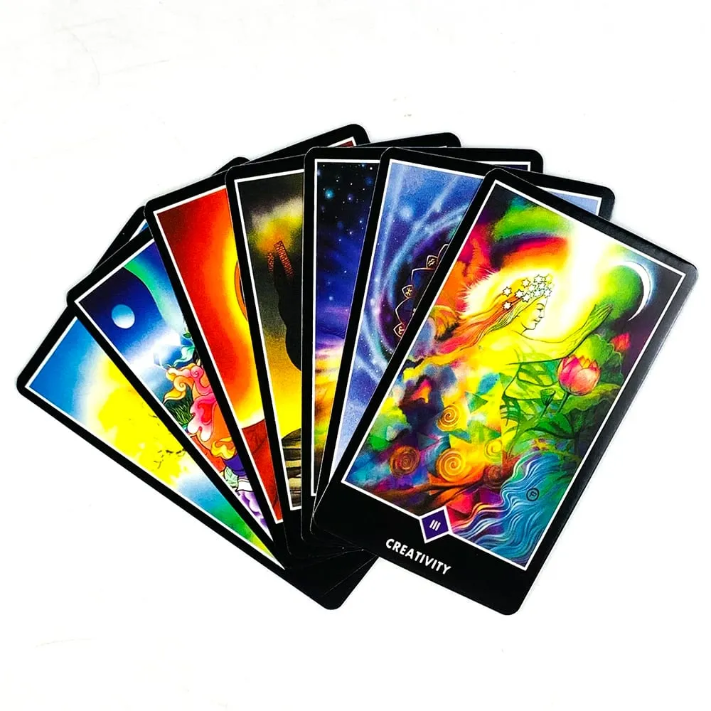 New Osho Zen Tarot Cards English Version Oracle Deck Board Game For Party Ideal For Travel Meditation & Spiritual Practices — image 5