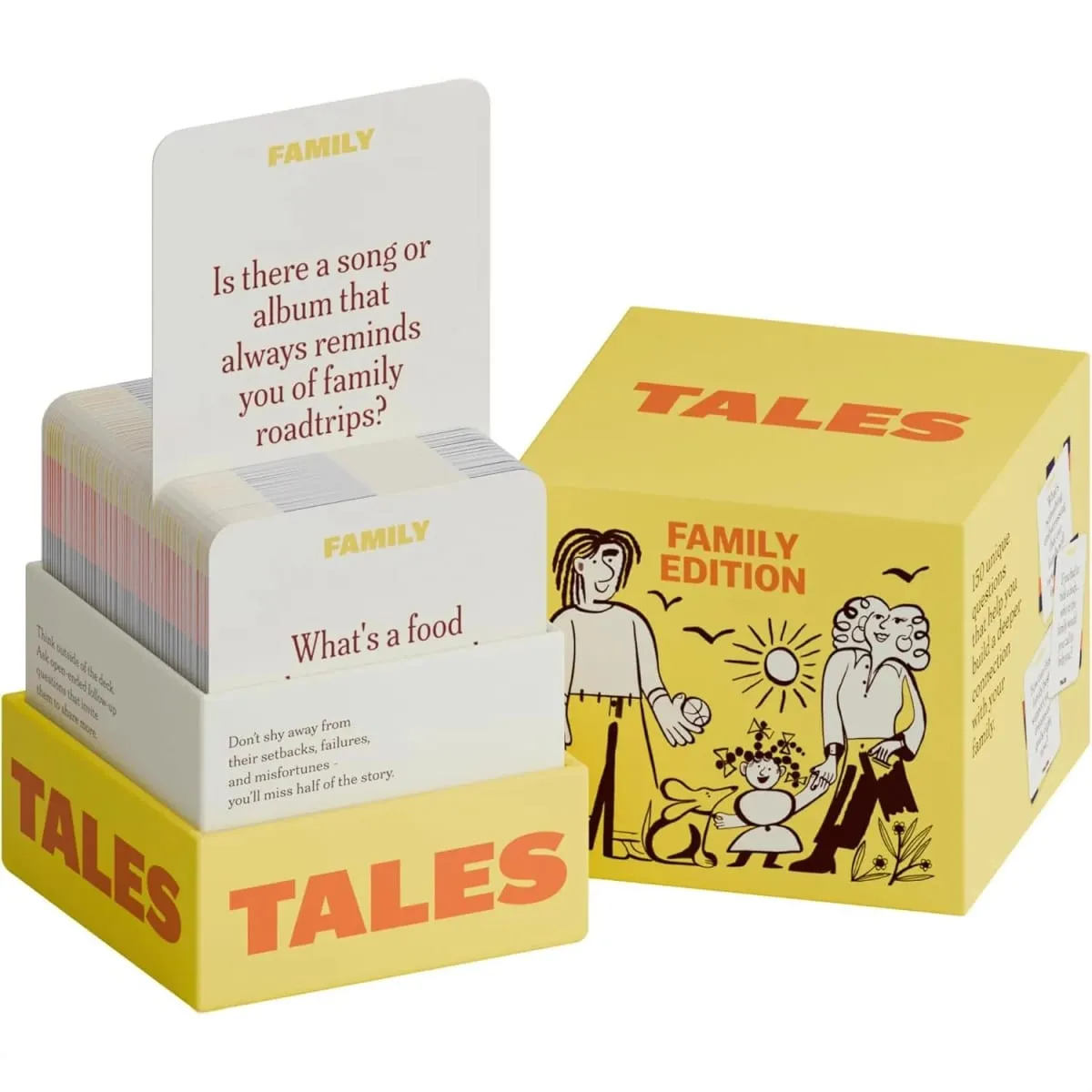 New 150pcs Card Conversation Starter Game Family Edition Fun Icebreaker for Adults and Family Gatherings Card Game Tales — image 5
