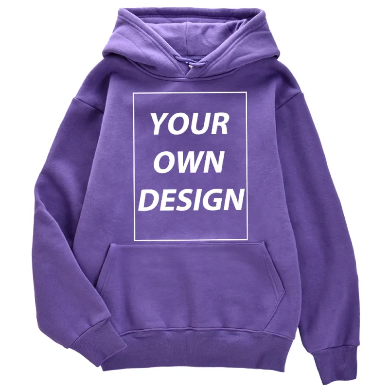 Personalizado diy impressão homem mulher outono inverno hoodies casual clássico pullovers simples confortável streetwear macio quente roupas esportivas — image 10