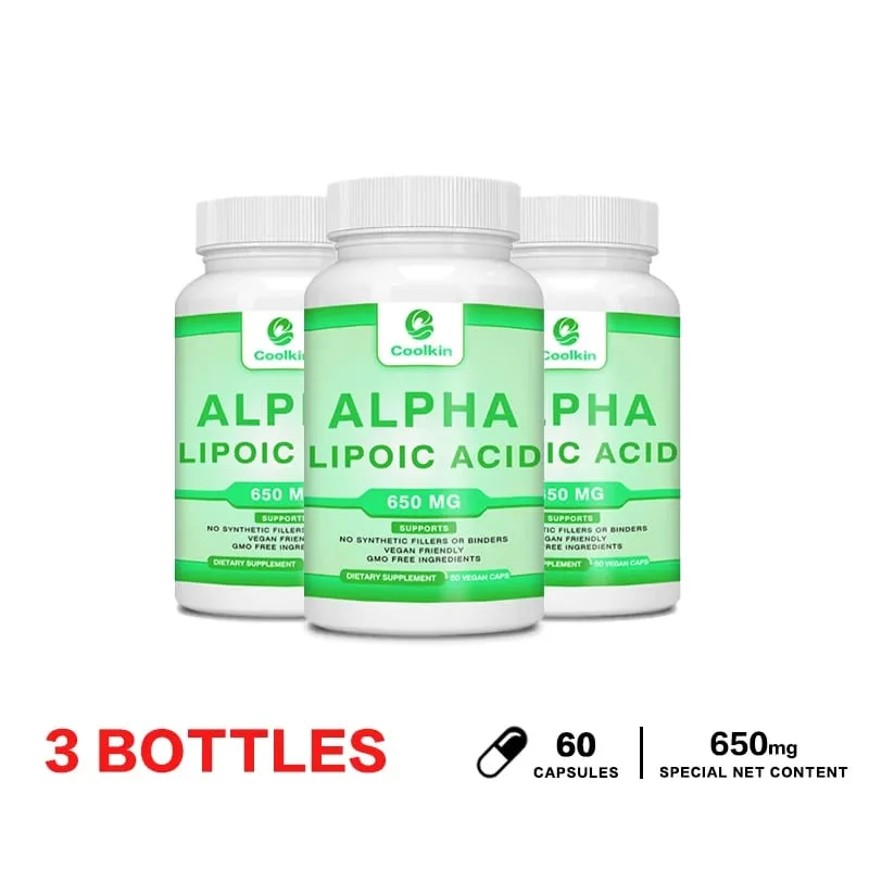 Alpha Lipoic Acid - for Nerve Health Circulation Brain Function Cognition Support Antioxidant Nutritional Supplement — image 10