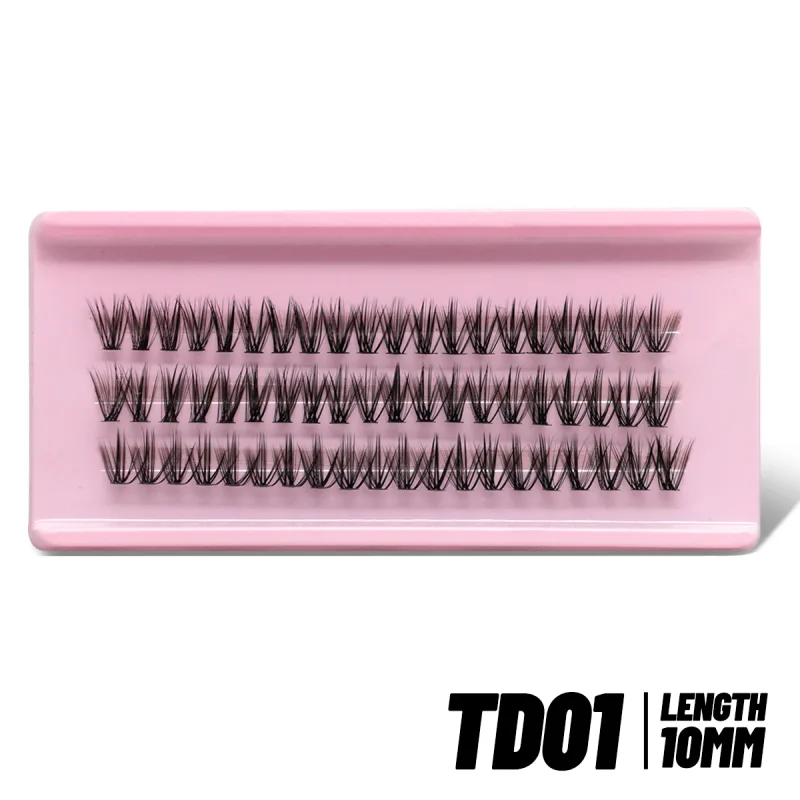 Lash Clusters 540pcs 60D+100D Eyelashes Extensions 2style Mixed Lash Book Fluffy Cat Eye Eyelashes False Lashes Makeup — image 20