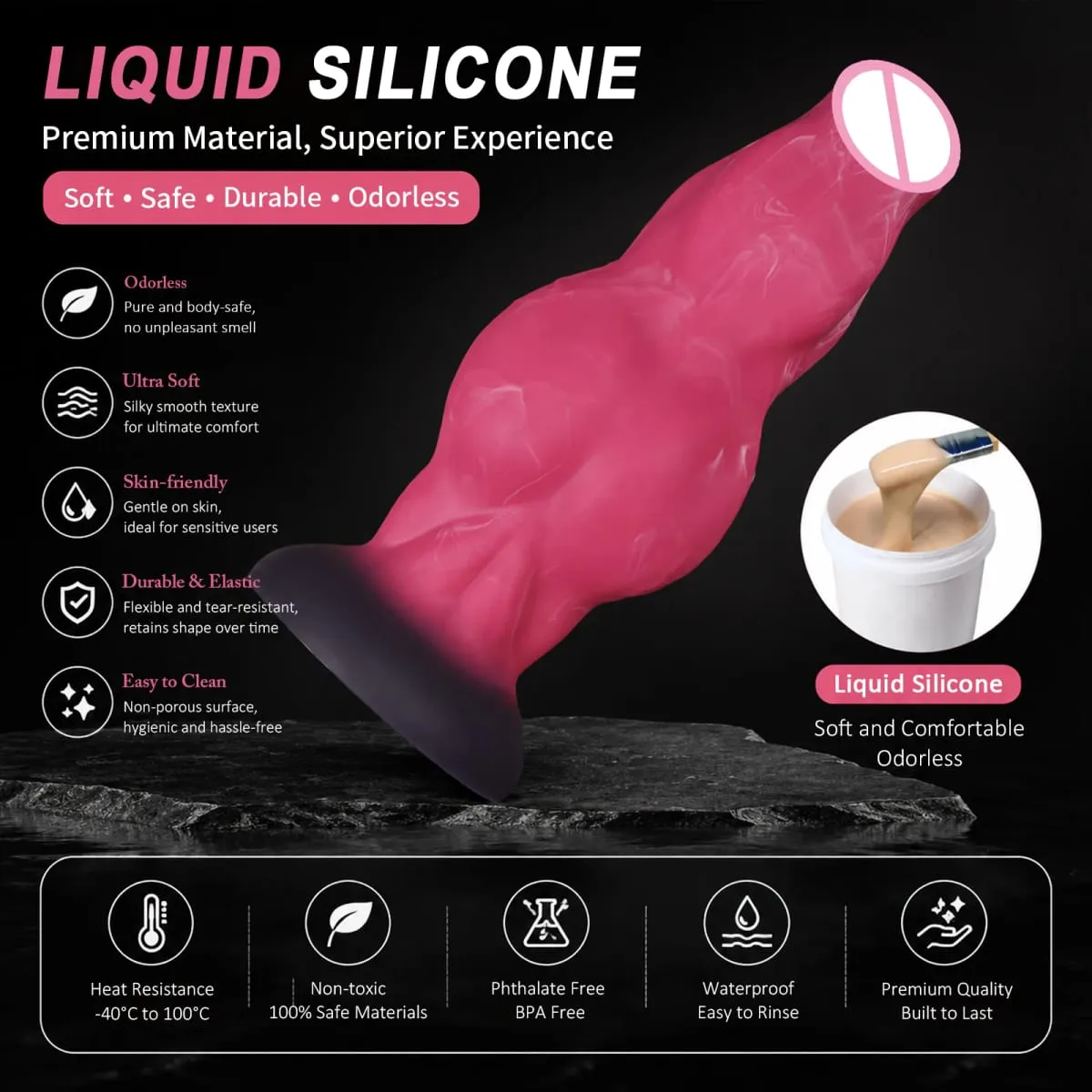 NEW Huge Horse Dildo Strong Muscular Male Animal Big Penis G-spot Suction Cup for Female Stimulation Anal Masturbation Sex Toys — image 5