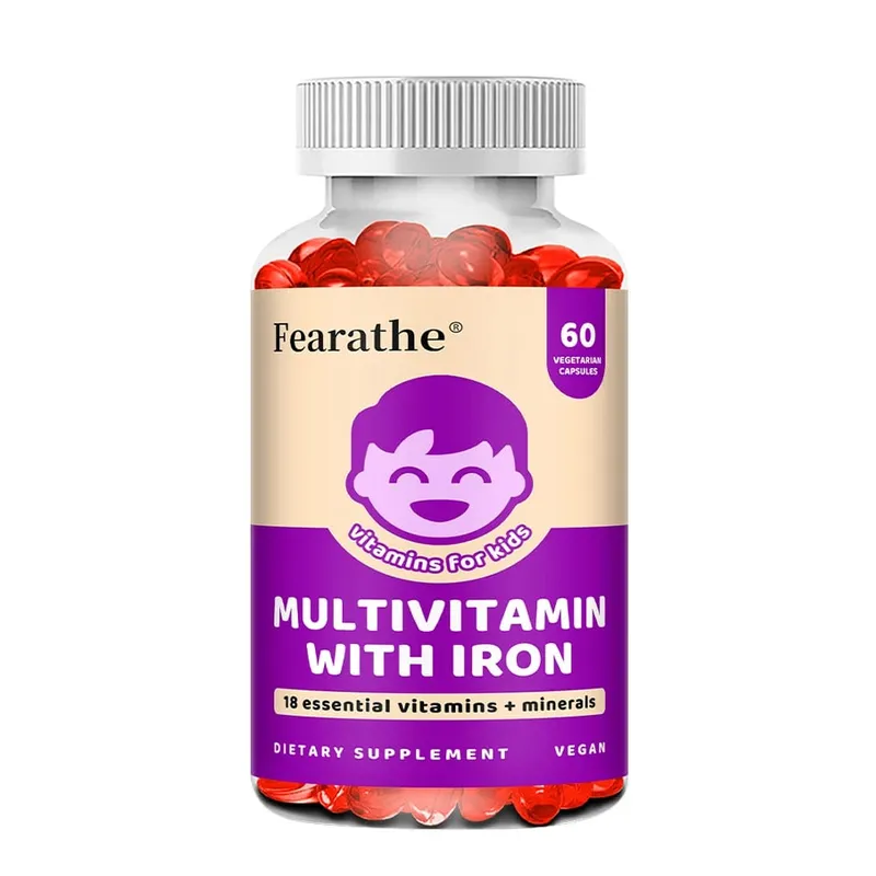 Kids Multivitamin Capsules - A C D3 K Zinc & B-Vitamins Nutritional Supplement for Growth Energy Immunity & Body Wellness — image 8