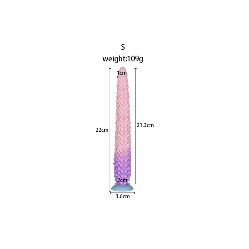 Huge Long Buttplug Monster Tentacle Silicone Anal Plug Dildo with Strong Suction Cup Clitoris Vagina Stimulation Adult Sex Toys — image 8