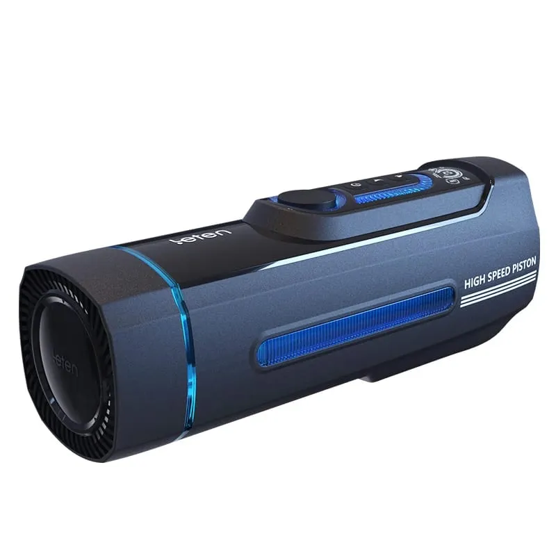 Leten Upgraded X9-IV Male Masturbator High Speed 45mm Piston Telescopic Heating AV Real Vagina Hatano Voice Cup Sex Toys For Men — image 3